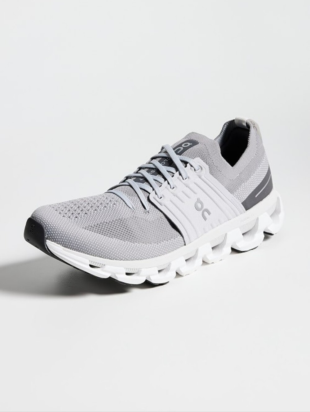 On Cloudswift 3 Urban Running Sneakers in Grey Alloy Glacier
